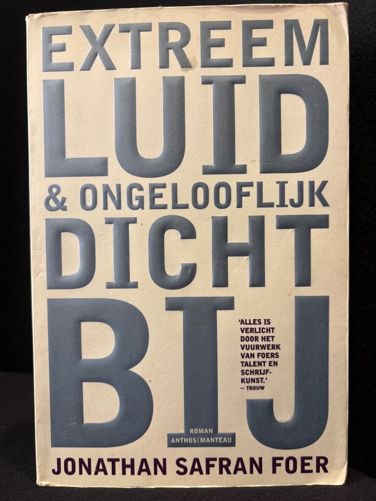 JONATHAN SAFRAN FOER Extreem luid en ....Nederlandstalig, Europa overig, JONATHAN SAFRAN FOER, Ophalen of Verzenden, Zo goed als nieuw