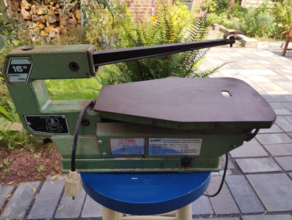 Figuurzaag, Ophalen of Verzenden, Gebruikt, Figuurzaag, Nutool