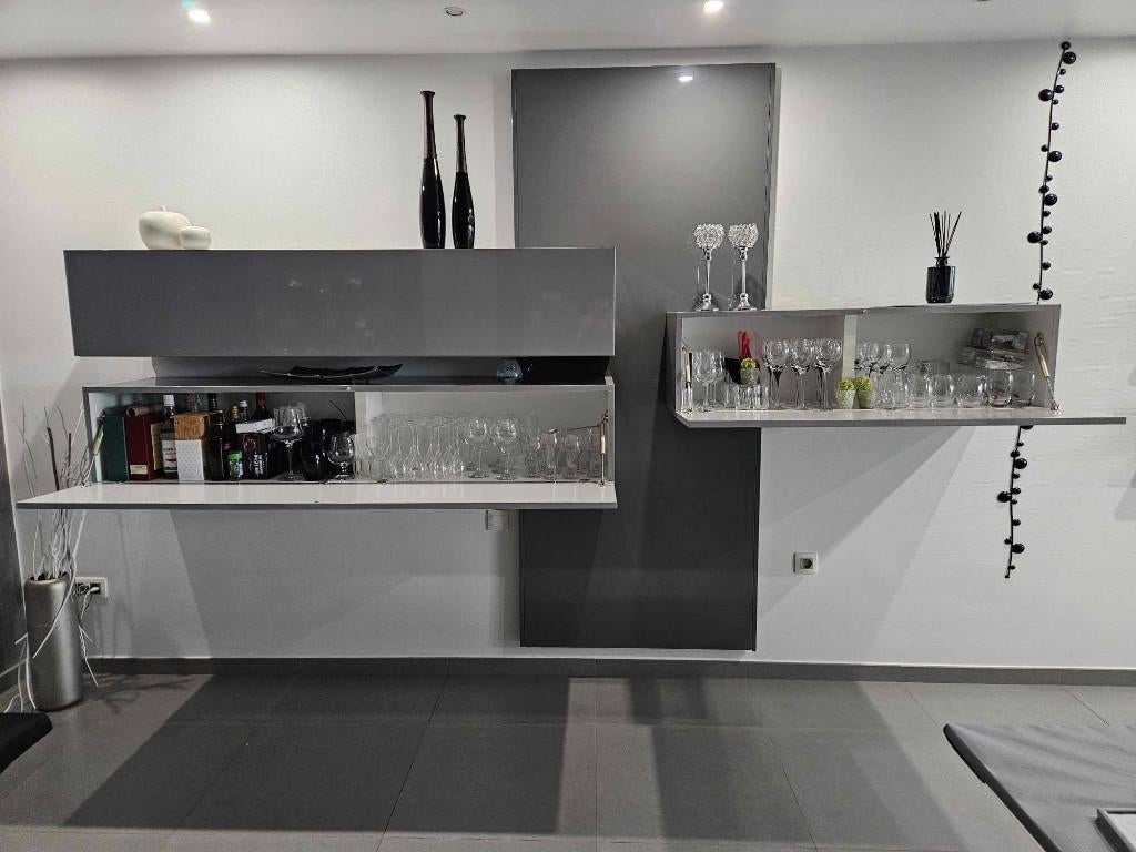 armoires murales sans panneau vertical, Huis en Inrichting, Ophalen, Zo goed als nieuw, Overige materialen