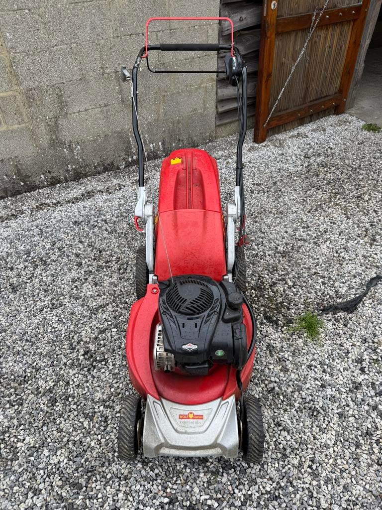 Tondeuse Wolf autotractée 6 vitesses, Ophalen, Gebruikt, Benzine-grasmaaier, 40 t/m 49 cm