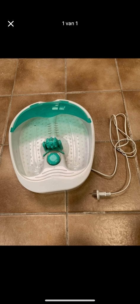 Voetbad, Elektronische apparatuur, Ophalen, Zo goed als nieuw, Hand- en Voetverzorging