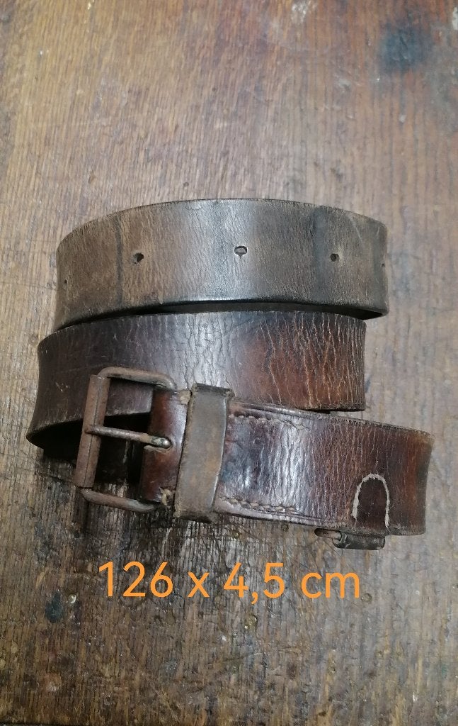 Ceinturon militaire ww1 ww2 artillerie colonial, Collections, Envoi, Autres, Autres types
