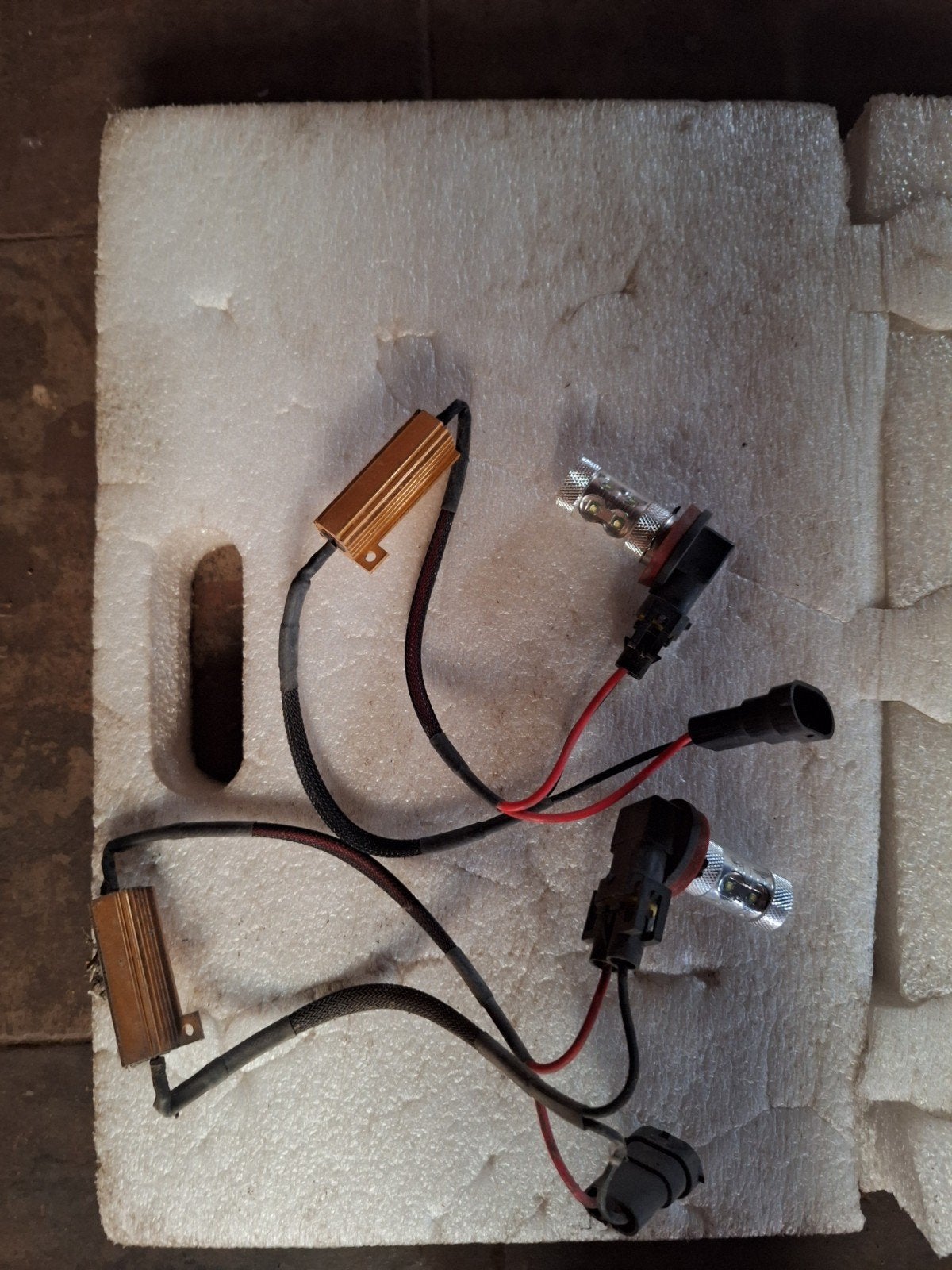 H11 LED lampen + canbus weerstand, Ophalen