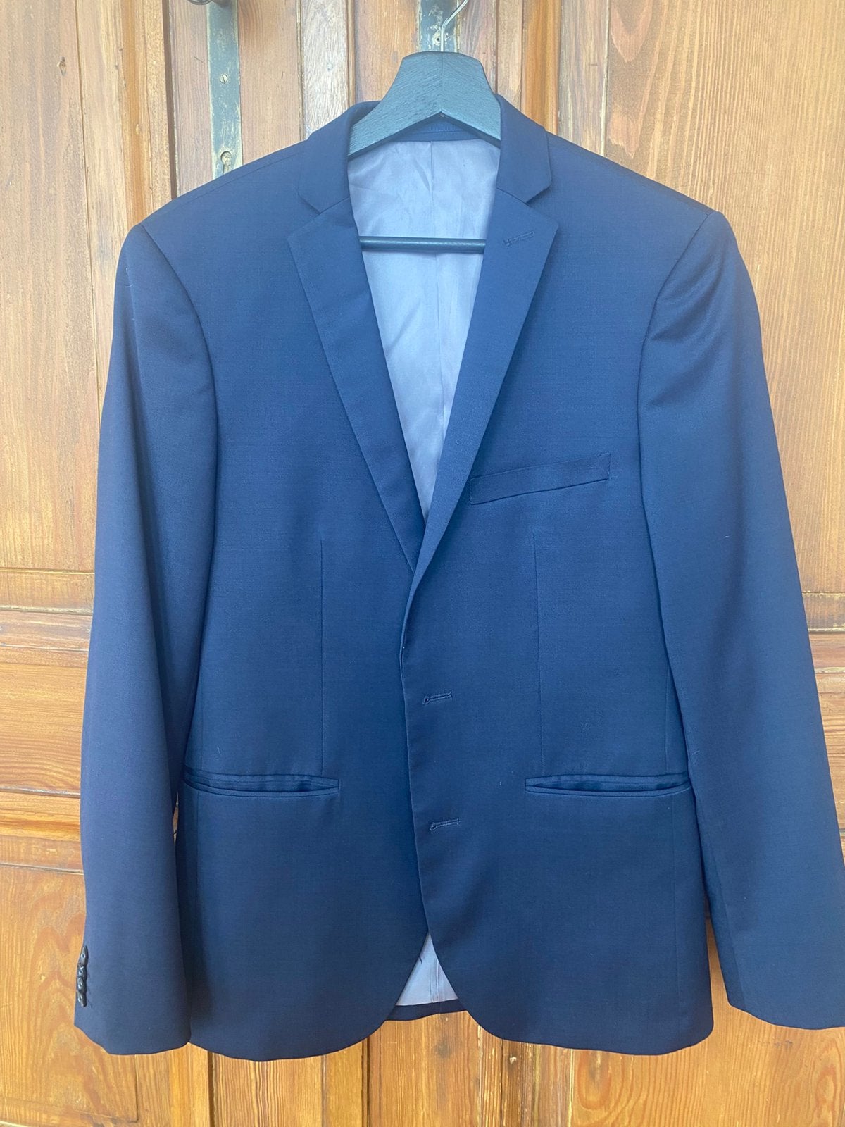 Costume taille 46 Matirique comme neuf, Enlèvement ou Envoi, Comme neuf, Taille 46 (S) ou plus petite, Bleu