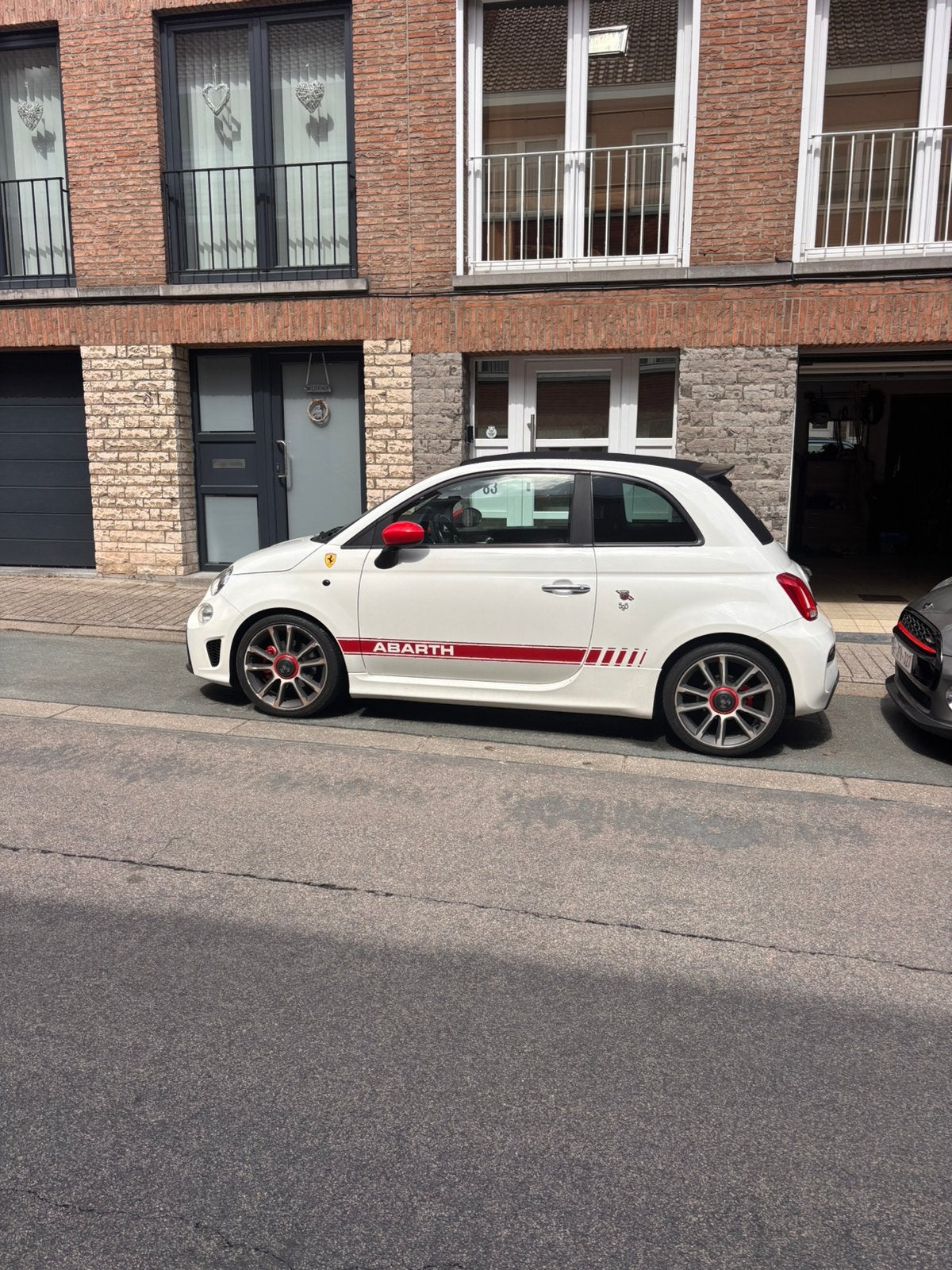 Abarth Turismo 163cv palette et F1, Autos, Cuir, Achat, Euro 6, Cabriolet
