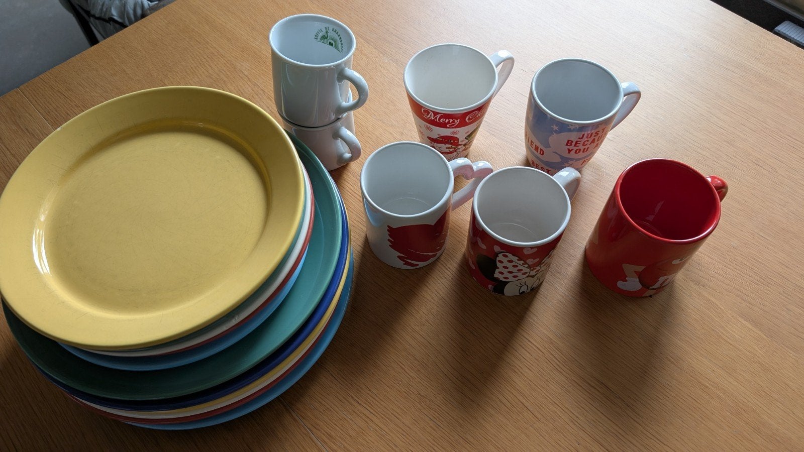 borden en mokken gratis, Ophalen, Bord(en)