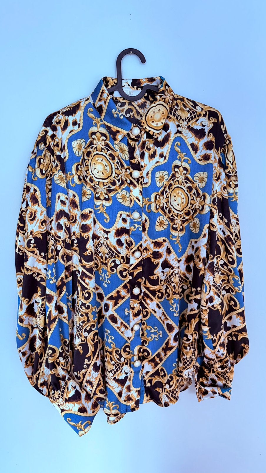 Chemise en crepe, Vêtements | Femmes, Blouses & Tuniques, Enlèvement ou Envoi, Comme neuf, Taille 38/40 (M), Multicolore