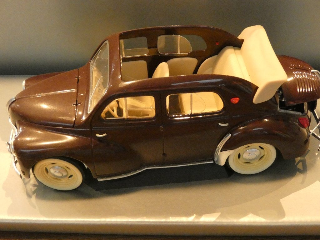 Renault 4CV Cabriolet de Solido à l'échelle 1:18, Enlèvement ou Envoi, Comme neuf, Voiture, Solido