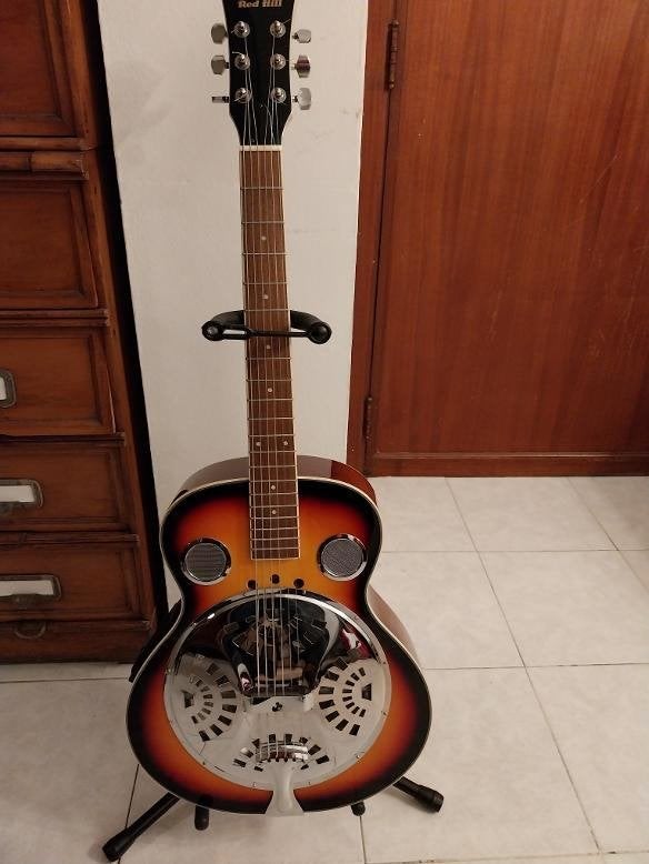 resonator gitaar, Ophalen of Verzenden, Zo goed als nieuw, Met (piezo-)element