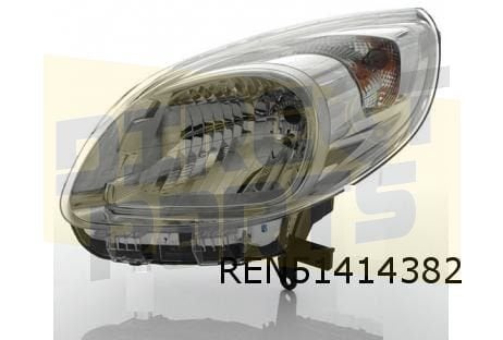 Renault Kangoo (6/13-8/21) koplamp Rechts chrome Origineel!, Neuf, -, Renault, -