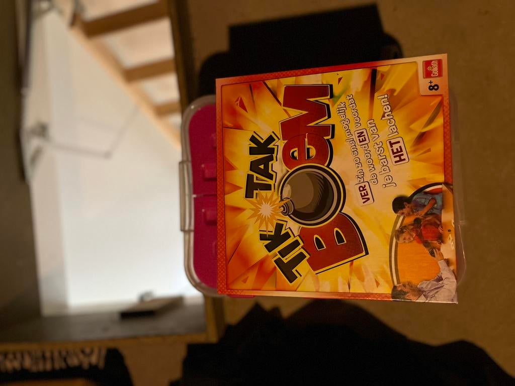 Spel tik tak boem, Ophalen, Zo goed als nieuw