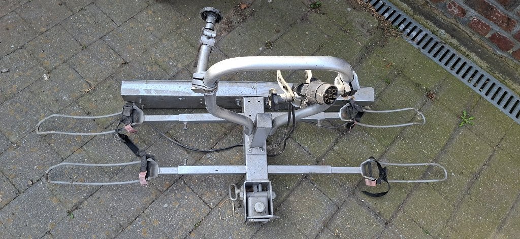 Twinny Load Fietsendrager (voor 2 fietsen) – 7-polig, Ophalen, 2 fietsen, Gebruikt, Trekhaakdrager