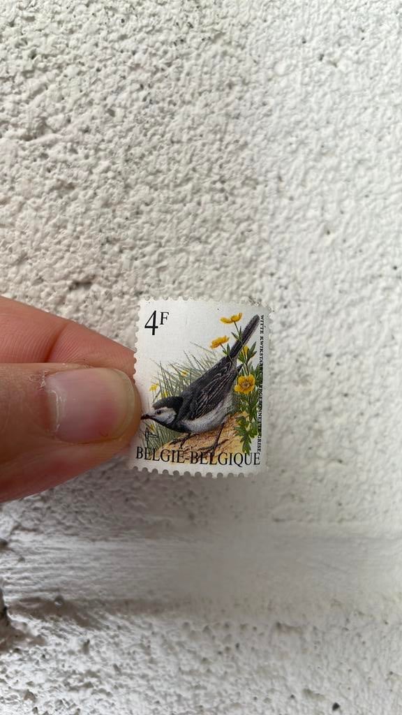 Belgische postzegel 4f uit 1992, Frankeerzegel, Ophalen of Verzenden, Postfris, Overig