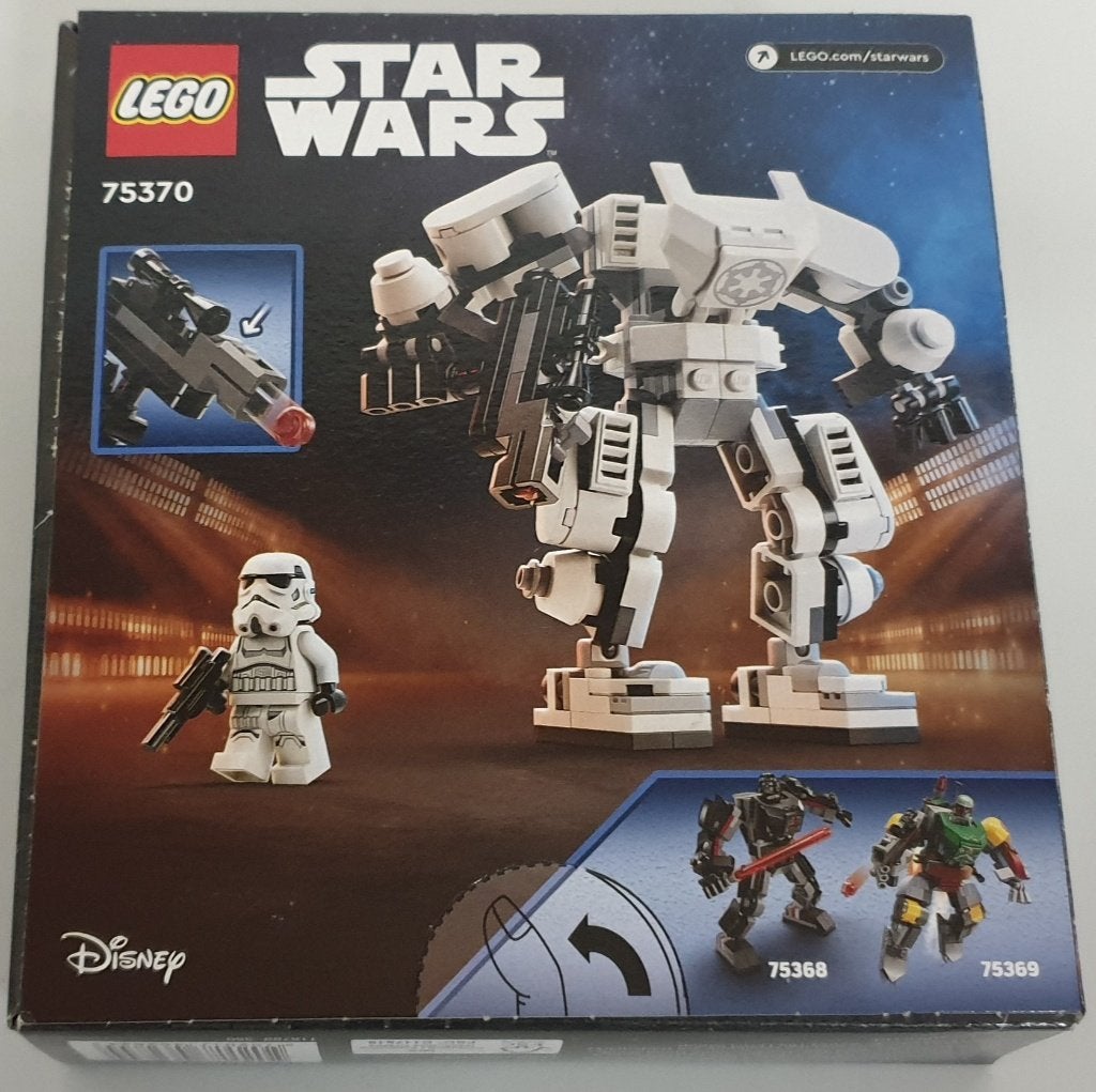 LEGO 75370 Stormtrooper mecha - NIEUW & SEALED, Star Wars, Nieuw, Ophalen of Verzenden, Complete set