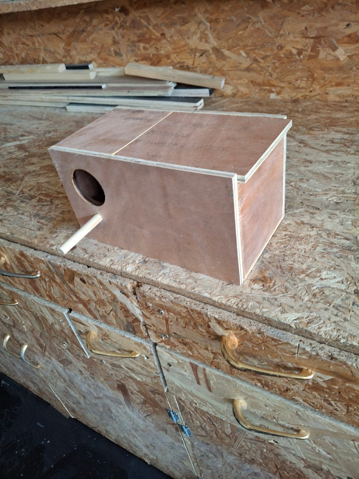 nieuwe broedblokken, Ophalen, Nieuw, Hout, Broedkooi of Kweekkooi