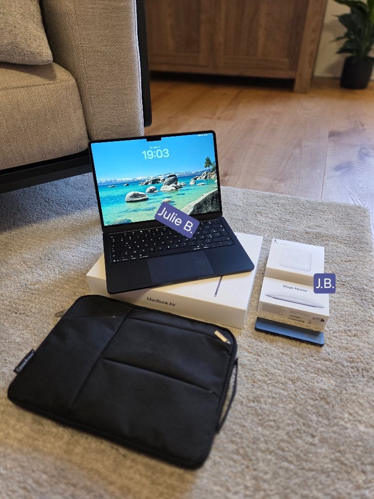 Apple MacBook Air m5 + ACCESSOIRES : 2 mois d'âge + facture, Informatique & Logiciels, Enlèvement ou Envoi, 13 pouces, 512 GB