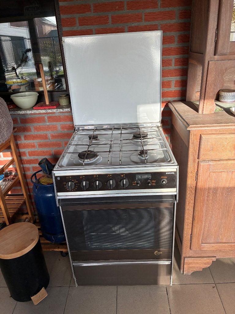 Kookvuur gas, Ophalen, Gebruikt, 4 kookzones, Gas