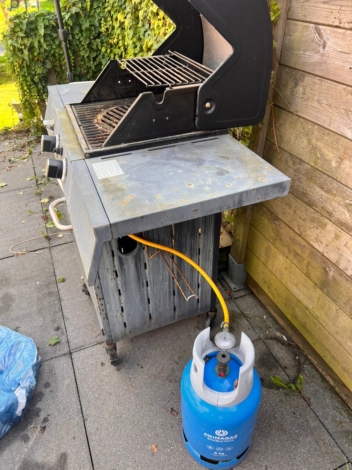 Gas barbeque, Tuin en Terras, Ophalen, Zo goed als nieuw