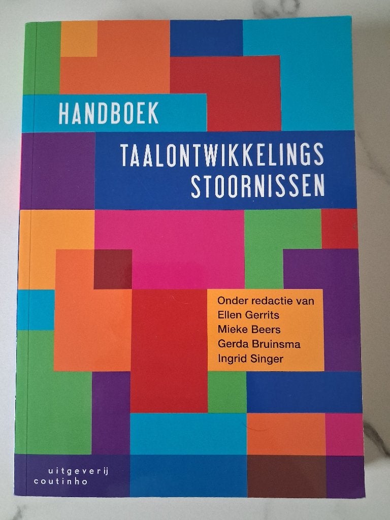Handboek Taalontwikkelingsstoornissen ISBN 9789046904015, Ophalen of Verzenden, Zo goed als nieuw, Hogeschool, Gamma