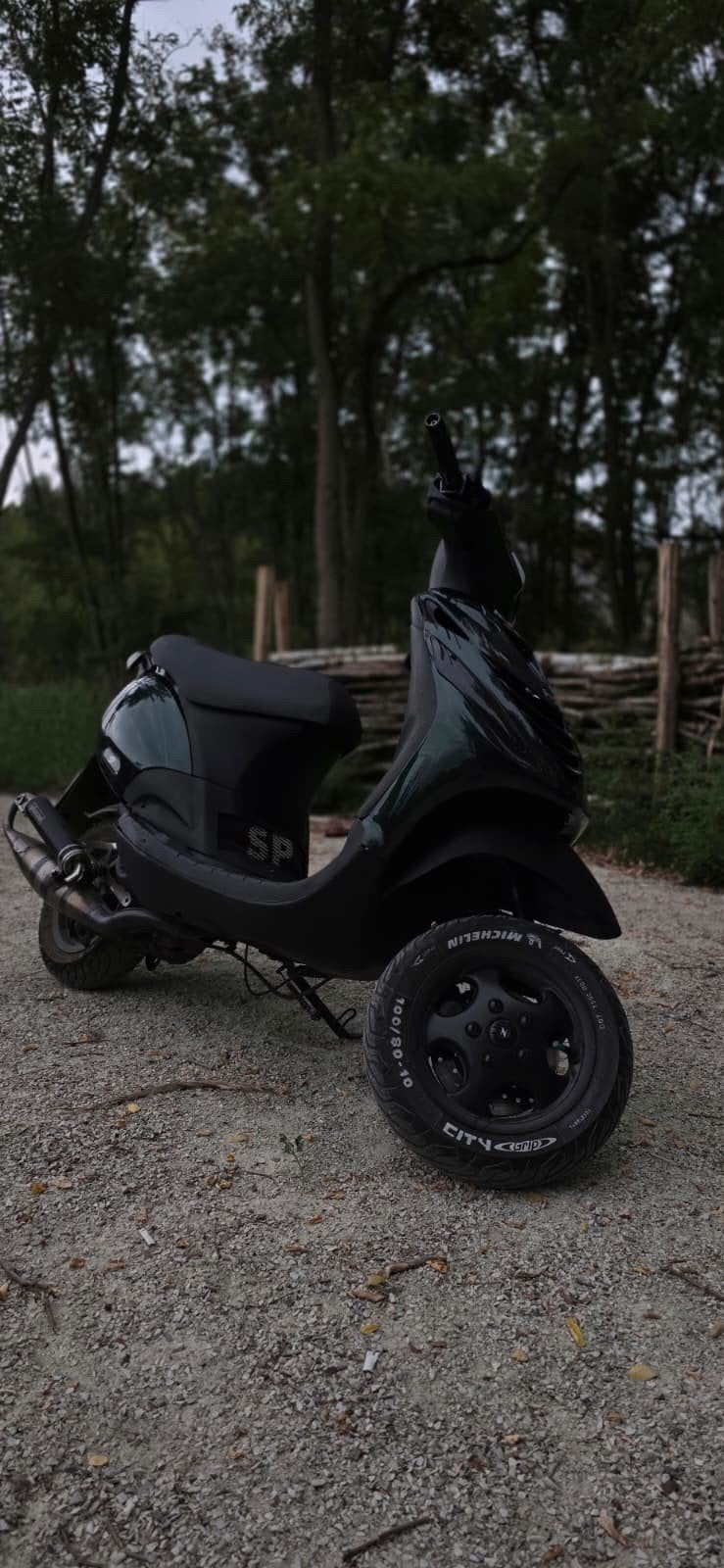 zip 70 cc malossi sport, Ophalen, Tweetakt, Klasse A (25 km/u), Zo goed als nieuw