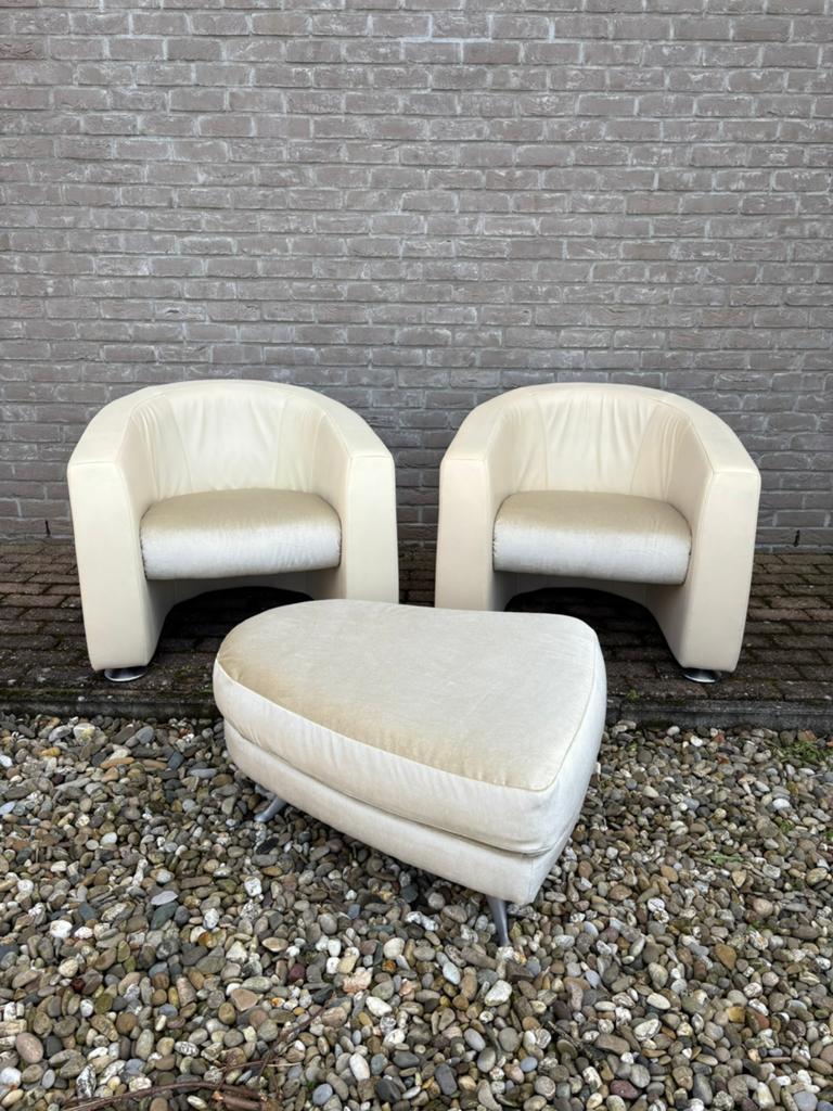 Vandaag ophalen €250 set rolf benz, Huis en Inrichting, Fauteuils, Ophalen, Zo goed als nieuw