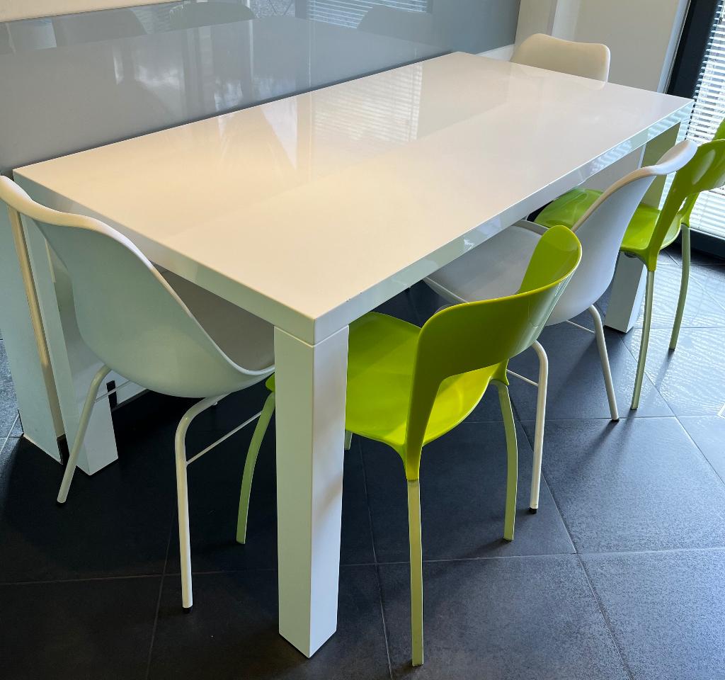 Table salle à manger, Maison & Meubles, Tables | Tables à manger, 150 à 200 cm, Cinq personnes ou plus, Enlèvement, Utilisé