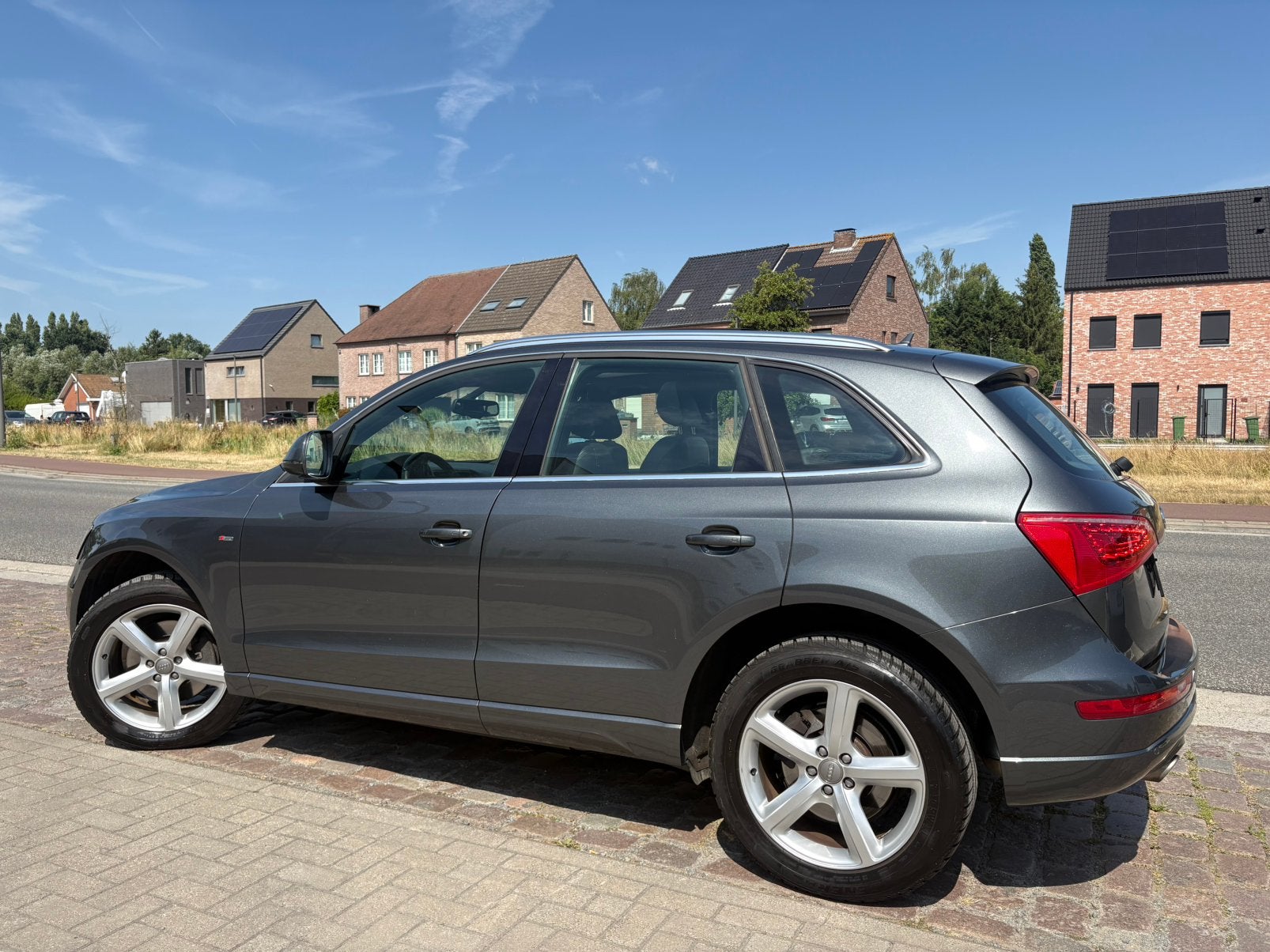 Audi Q5 3.0 Tdi V6 S Line | 12 M Garantie | 180 Dkm | 2010 |, Auto's, Audi, Automaat, Bi-Xenon koplampen, Leder, SUV of Terreinwagen