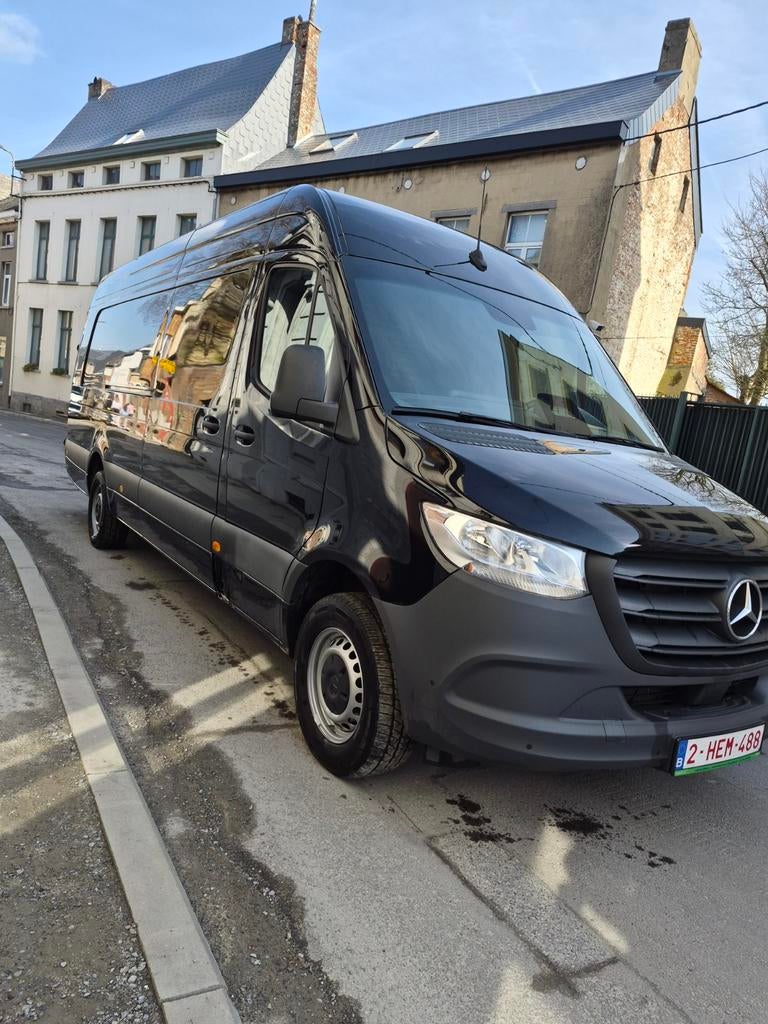 Mercedes sprinter 317 l4 h2, Auto's, Bestelwagens en Lichte vracht, Particulier, Zetelverwarming, Automaat, Ophalen