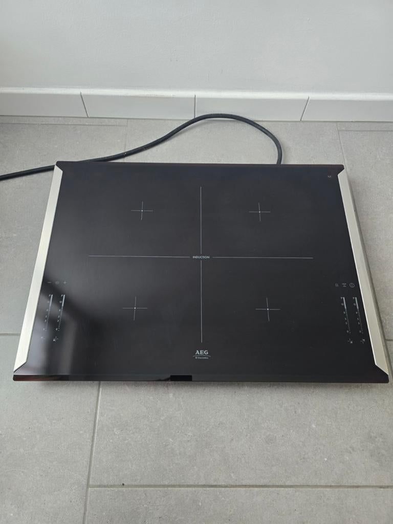 Inductie kookplaat Aeg, Elektronische apparatuur, Kookplaten, Ophalen of Verzenden, Inductie, 4 kookzones