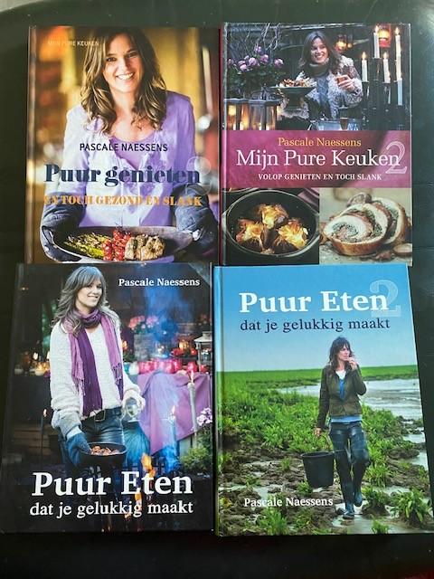 Pascale Naessens 4 kookboeken in Nieuwstaat, Ophalen of Verzenden, Zo goed als nieuw, Pascale Naessens, Gezond koken