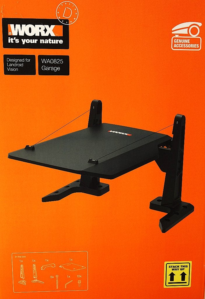 WORX LANDROID WA 0825 GARAGE, Tuin en Terras, Ophalen of Verzenden, Nieuw, Minder dan 20 cm, Worx