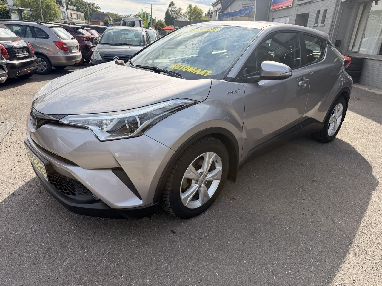 Toyota C-HR Hybrid 1.8i VVT-i C-Enter E-CVT AUTOMAAT GARANTI, Autos, Cuir, Argent ou Gris, Achat, Euro 6
