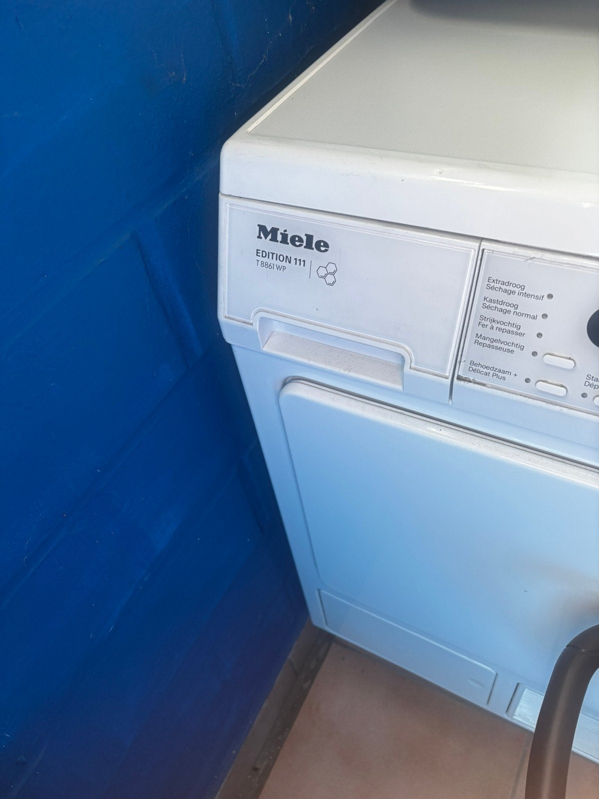 Droogkast Miele T 8861 Wp, Elektronische apparatuur, Droogkasten, Ophalen of Verzenden, Zo goed als nieuw