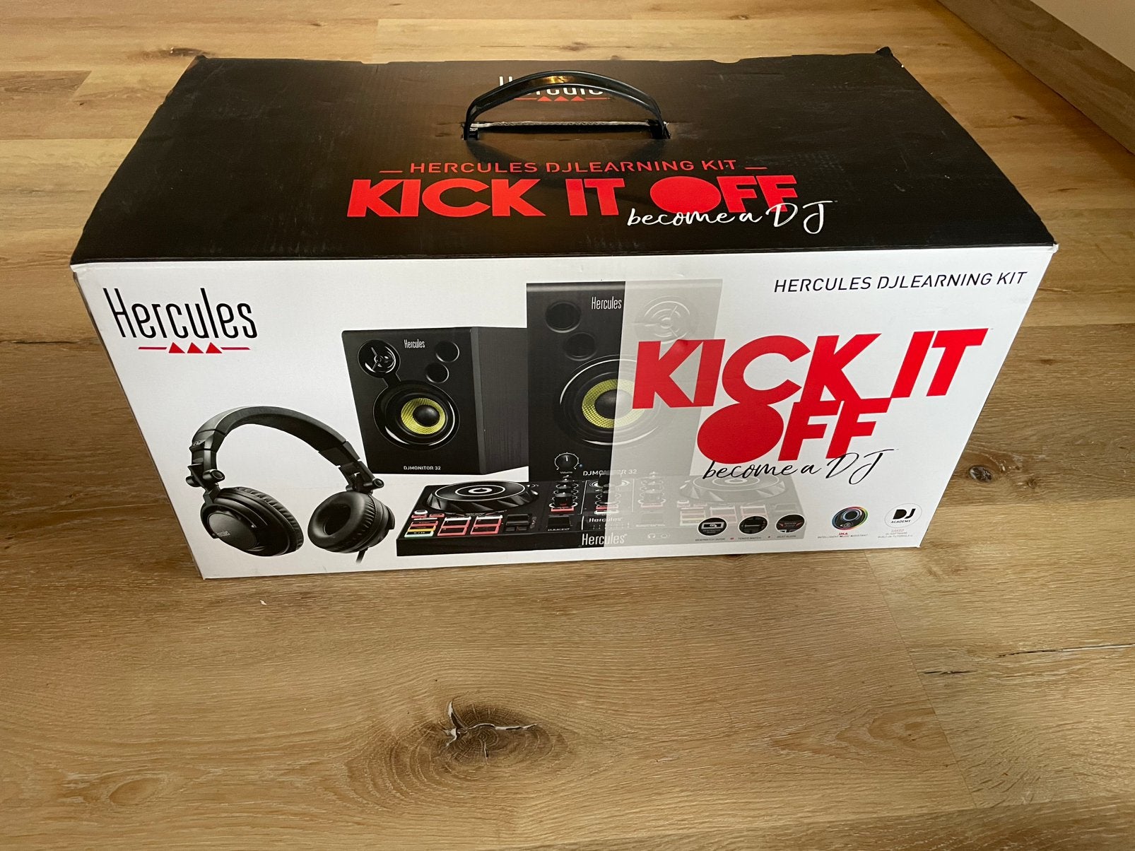 Hercules DJLearning Kit complet – Comme neuf –, Muziek en Instrumenten, Dj-sets en Draaitafels, Ophalen of Verzenden, Zo goed als nieuw