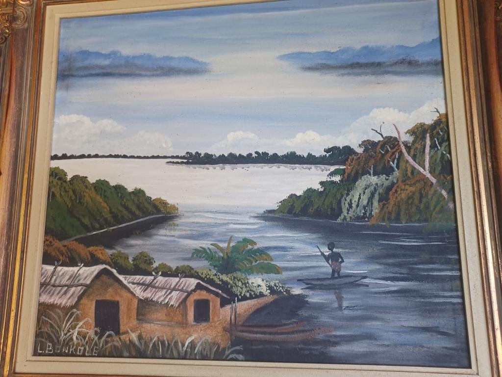 Afrikaans kunst 1940,- 1960, Antiek en Kunst, Ophalen