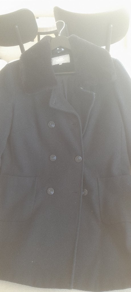 kledij dames jas, Blauw, Zo goed als nieuw, Villa, Ophalen