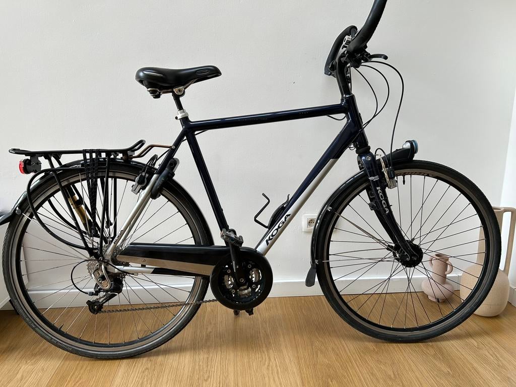 Herenfiets koga, Fietsen en Brommers, Ophalen, Zo goed als nieuw, Versnellingen