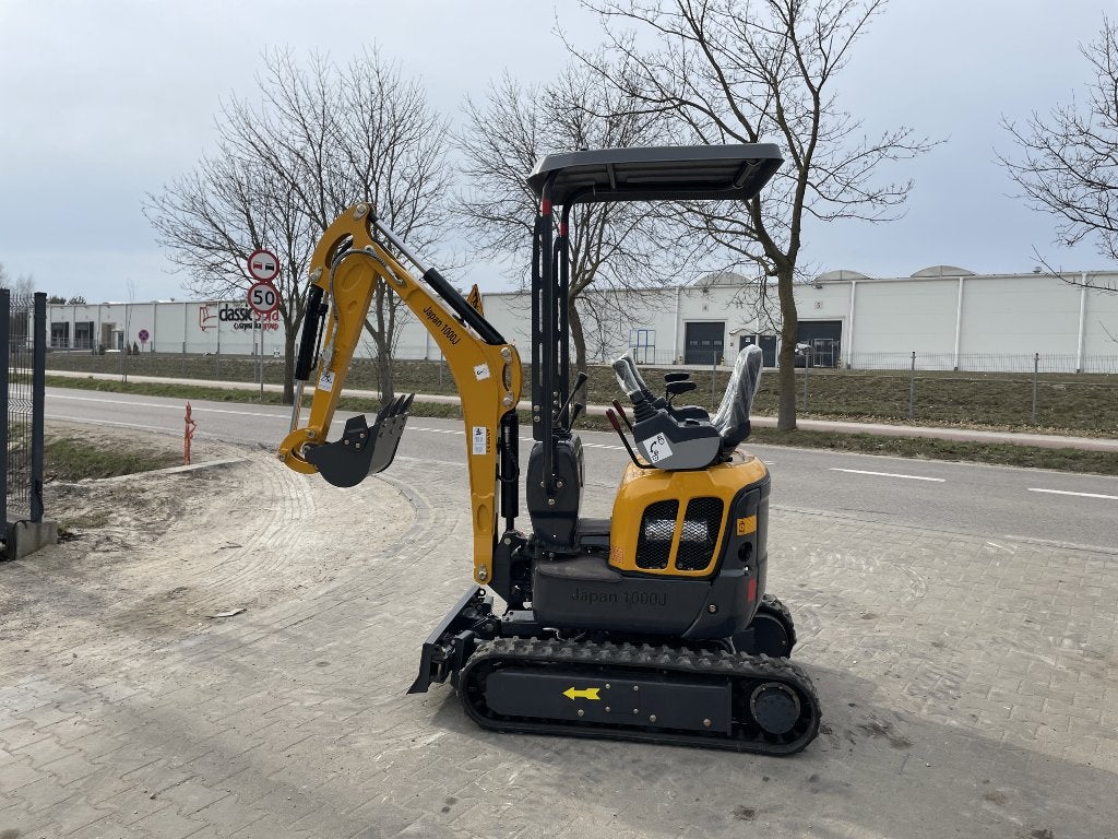 Minipelles GT JAPAN 1000 J, 10 900 pelles nettes, Enlèvement