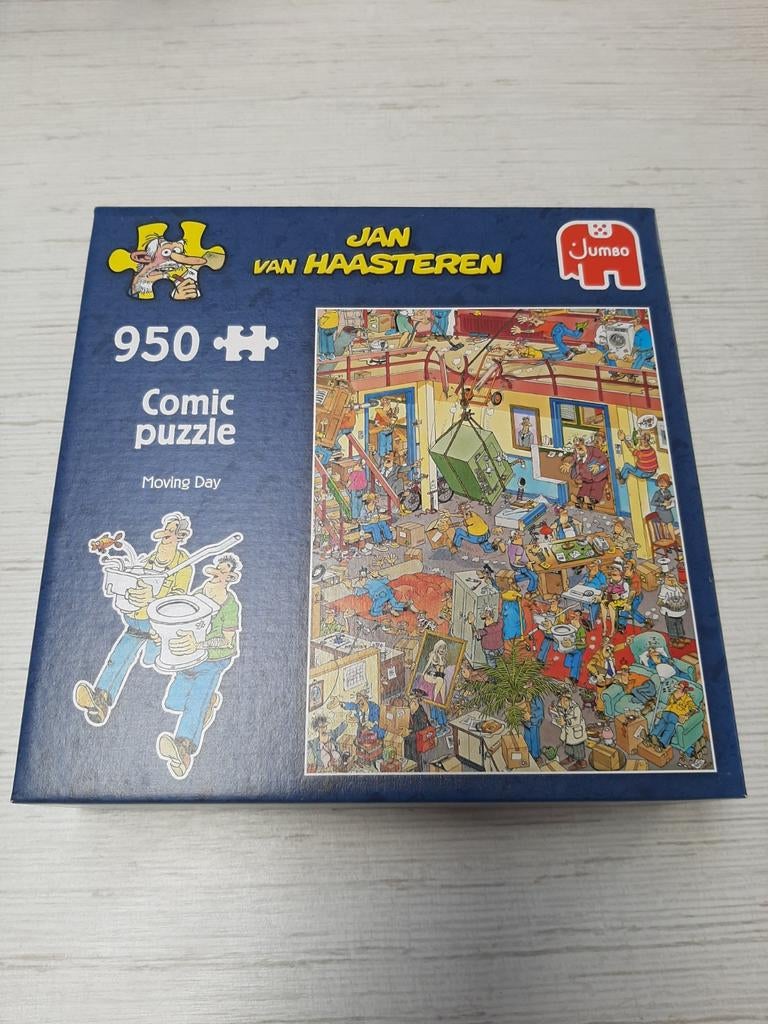 Puzzel Jan van Haasteren 950 stukjes, Ophalen