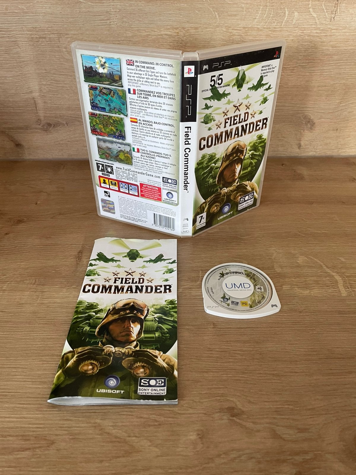 Field Commander - PlayStation Portable - Complet, Enlèvement ou Envoi, Comme neuf, Shooter, À partir de 7 ans