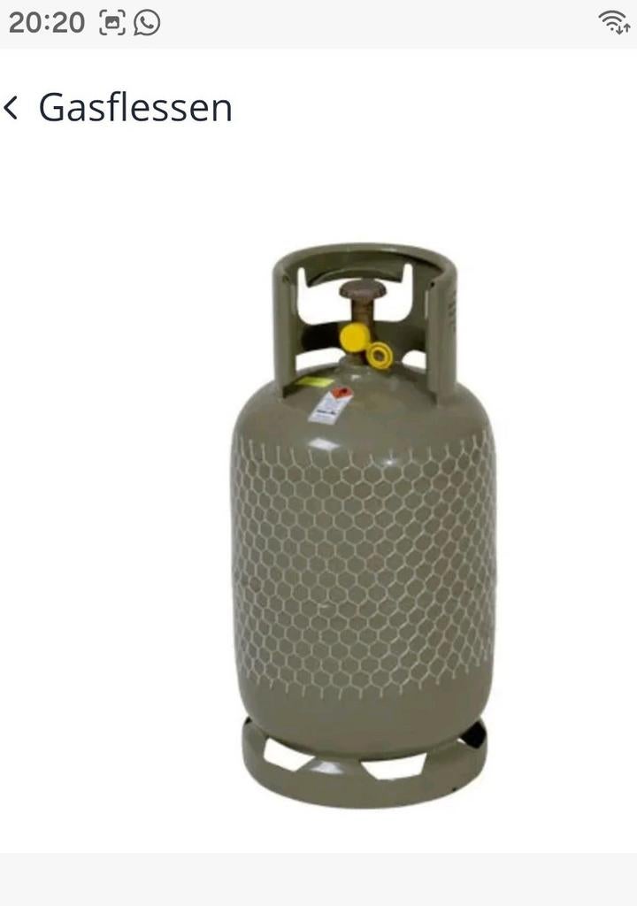 Gasfles camping, Caravans en Kamperen, Ophalen