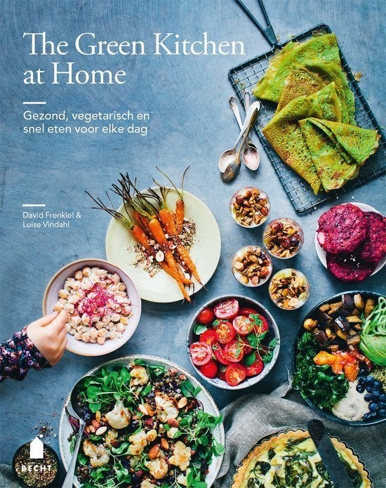 the green kitchen at home, Boeken, Vegetarisch, Nieuw, Europa, David Frenkiel
