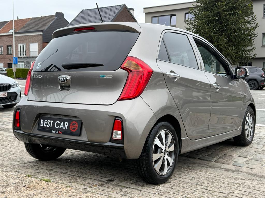 Kia Picanto 1.2i * Camera * Navi, Auto's, Kia, Stof, 4 cilinders, Bedrijf, Multifunctioneel stuurwiel