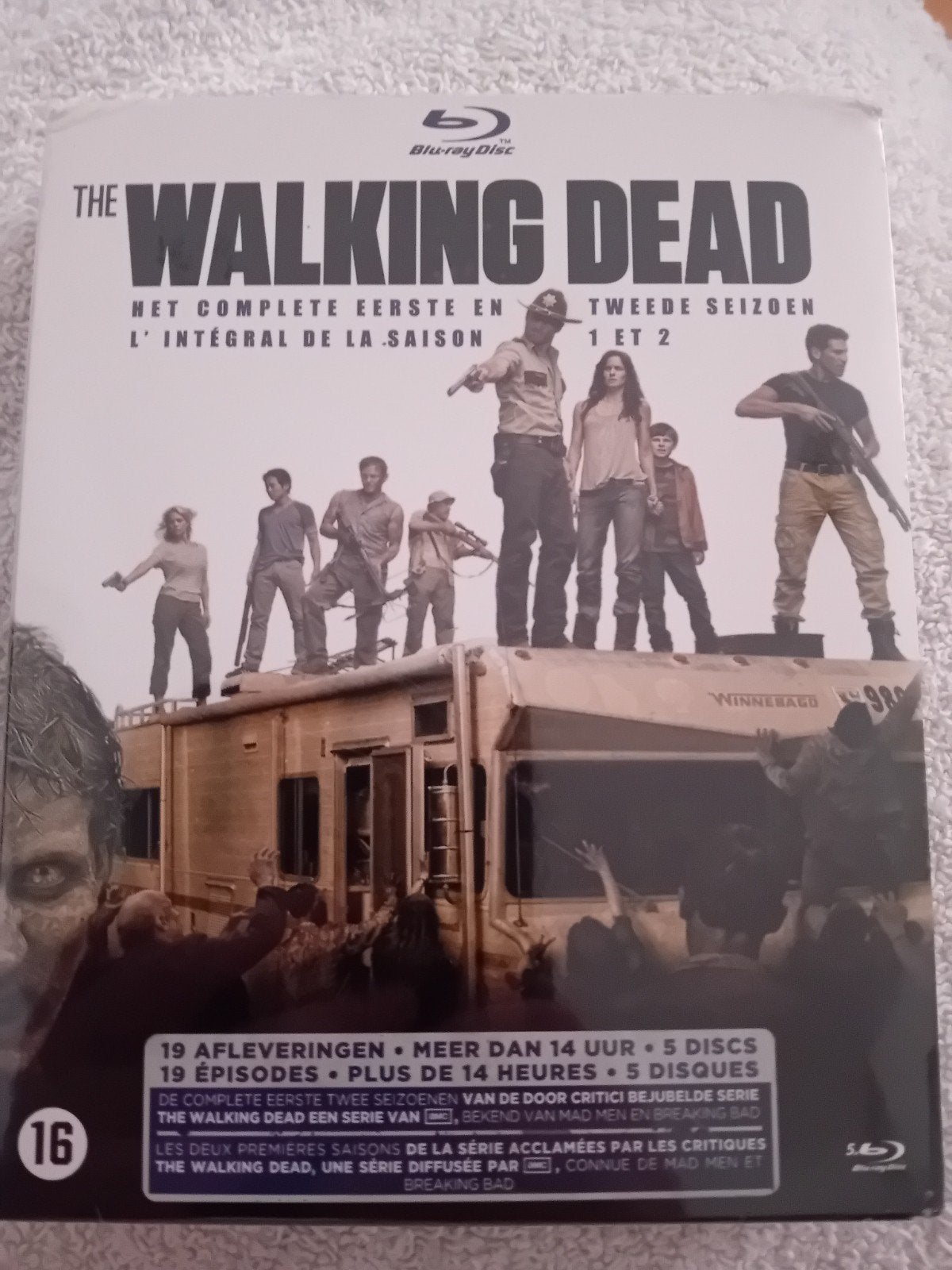 the walking dead saisons 1 et 2 Blu-ray, Enlèvement, Blu-ray, Neuf, dans son emballage, Anglais