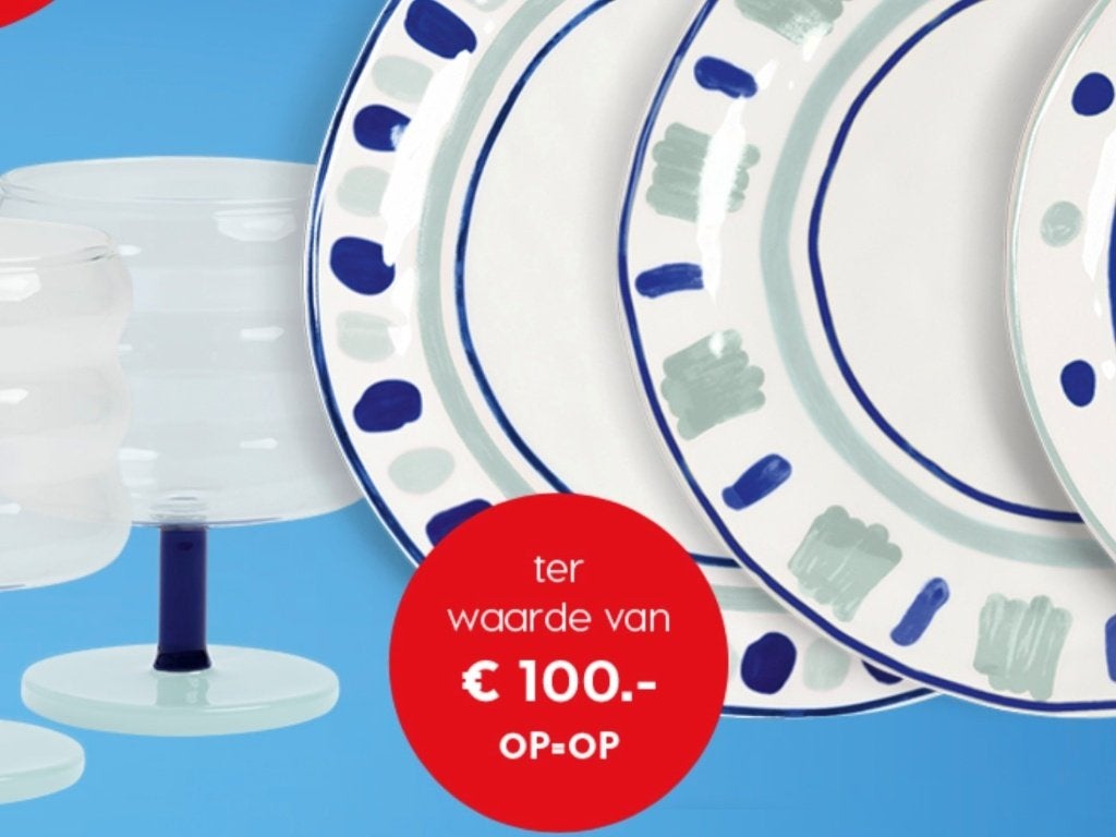 servies set van het merk Klevering  NEW, Ophalen of Verzenden, Nieuw, Bord(en)