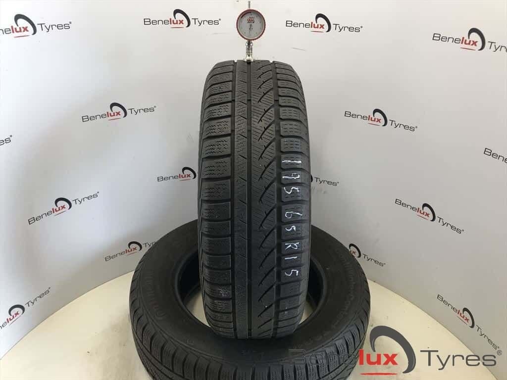 winter 195/65R15 91T Continental TS810 195/65 R15 195/65/15, Auto-onderdelen, Banden en Velgen, Ophalen, Gebruikt, 15 inch, -