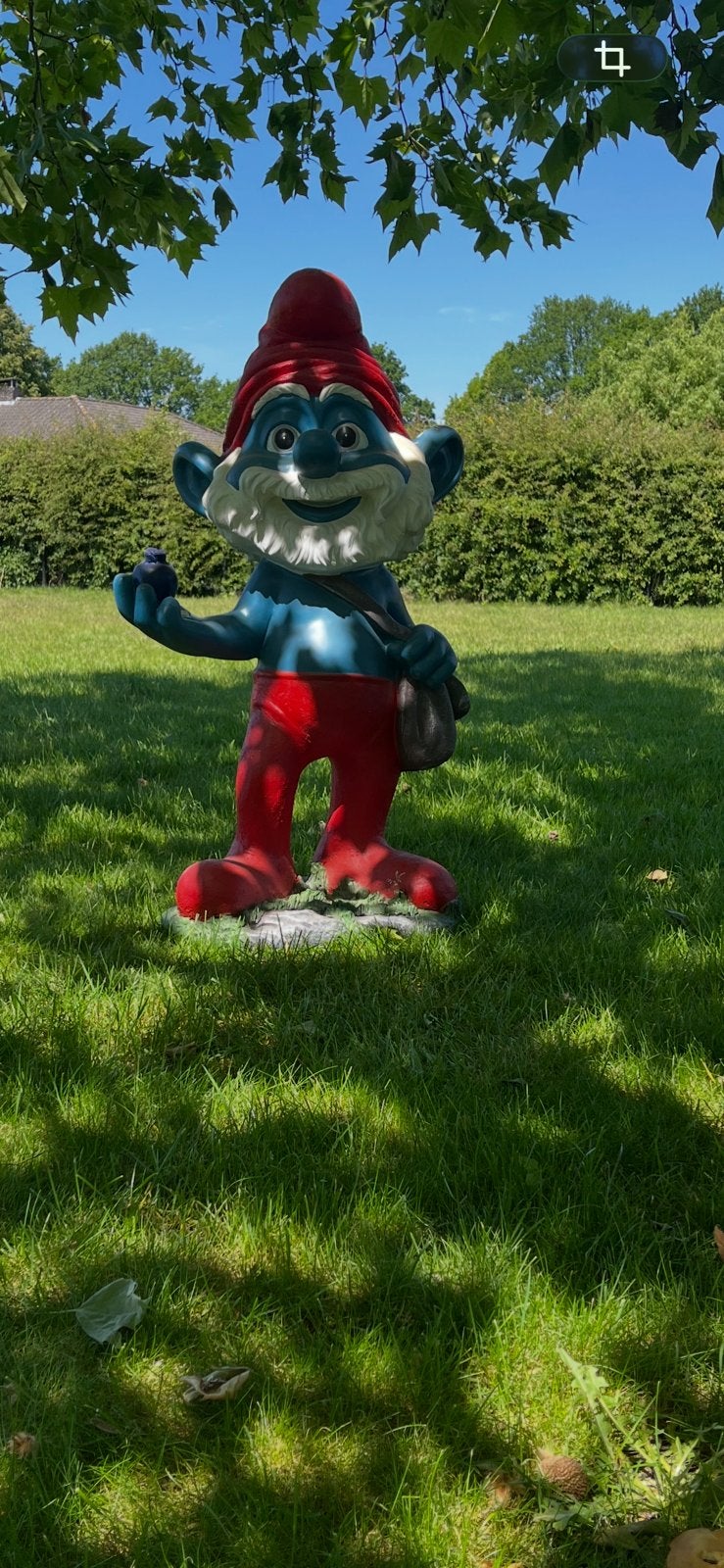 Grote smurf polyester, Ophalen of Verzenden, Nieuw
