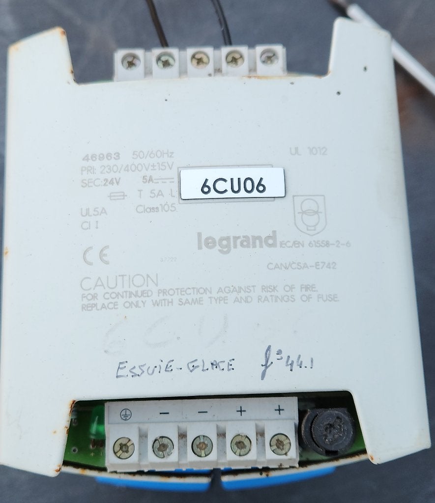Legrand 46963 voeding 230/400VAC --> 24VDC 5A, Elektronische apparatuur, Ophalen, Zo goed als nieuw