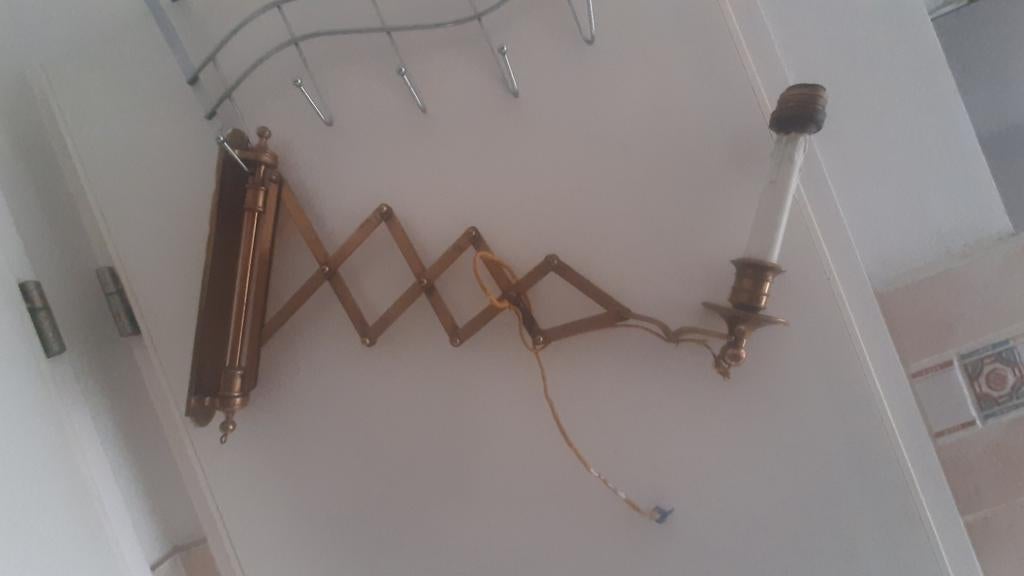 Accordeon wandlamp, Ophalen of Verzenden