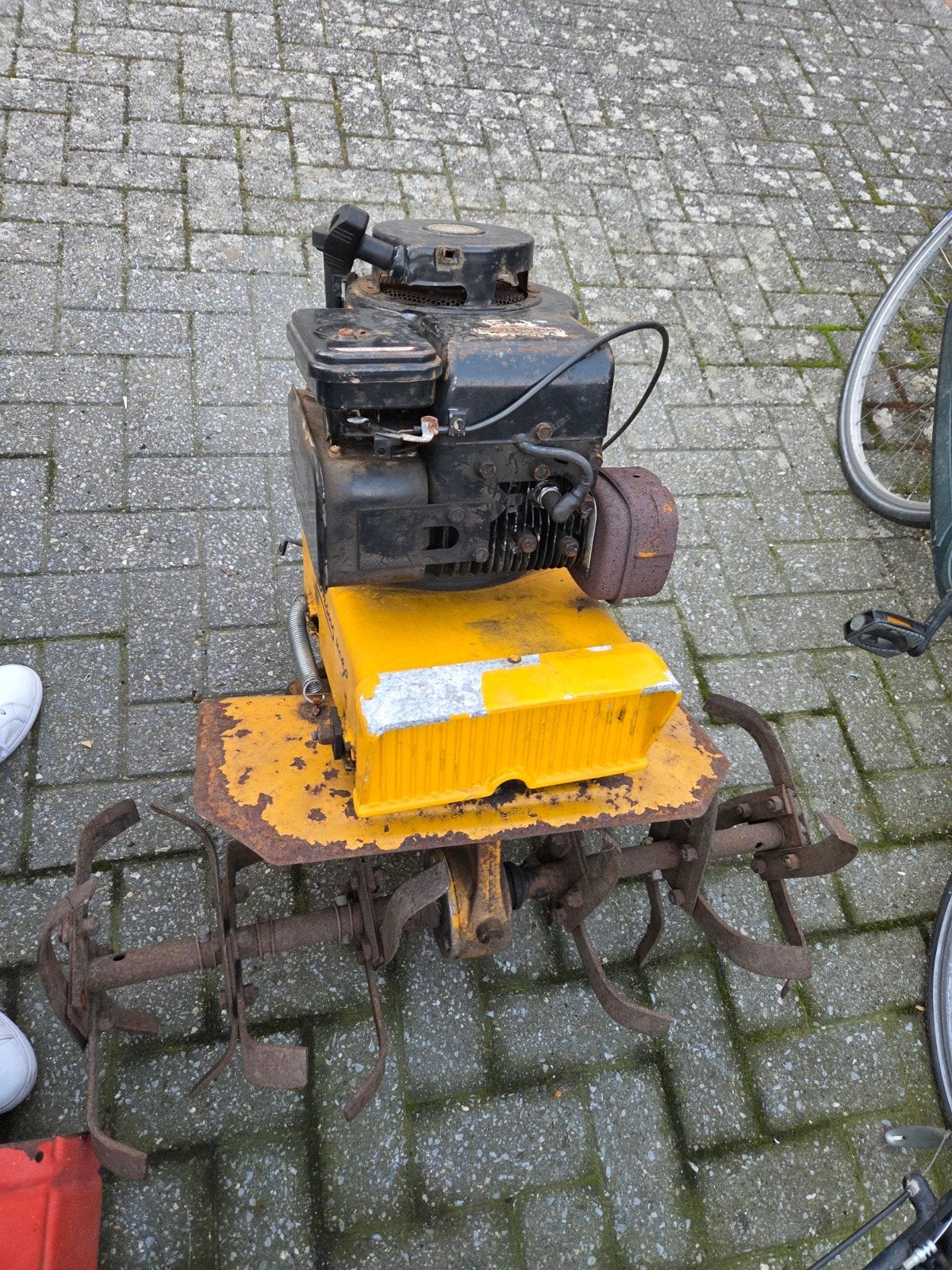tuinfrees, Ophalen, Gebruikt